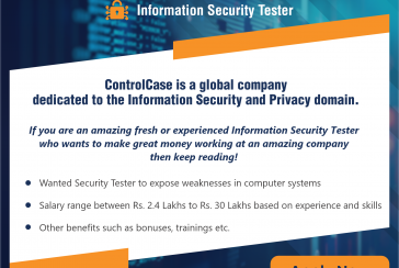 ControlCase Security Tester Job Post