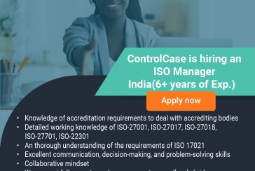 ISO Manager Job