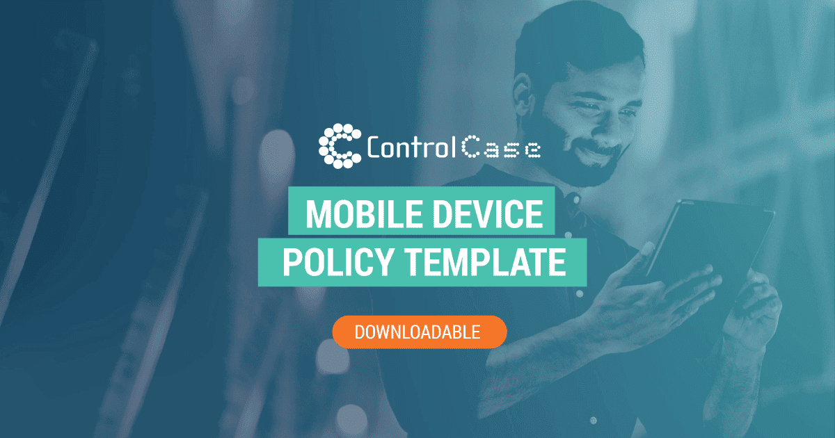 Mobile Device and Remote Access Security Policy Template