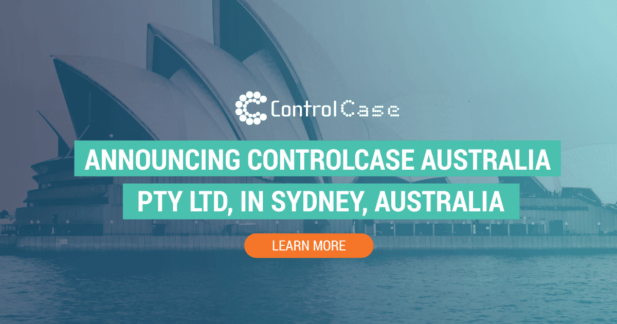 ControlCase Announces Establishment of New Subsidiary, ControlCase Australia Pty Ltd