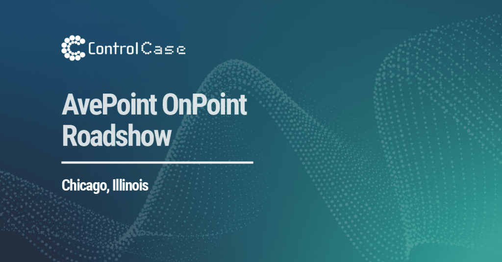 AvePoint OnPoint Roadshow Events - Chicago