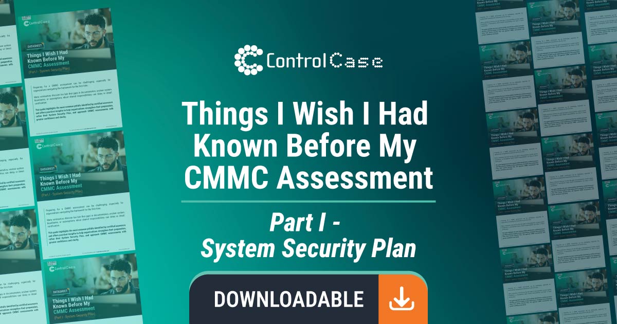 Things I Wish I Had Known Before My CMMC Assessment Datasheet