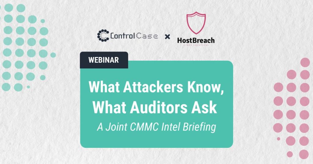 A Joint CMMC Intel Briefing