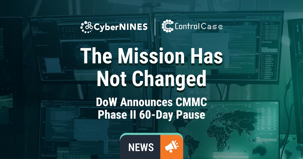 CMMC P2 Pause